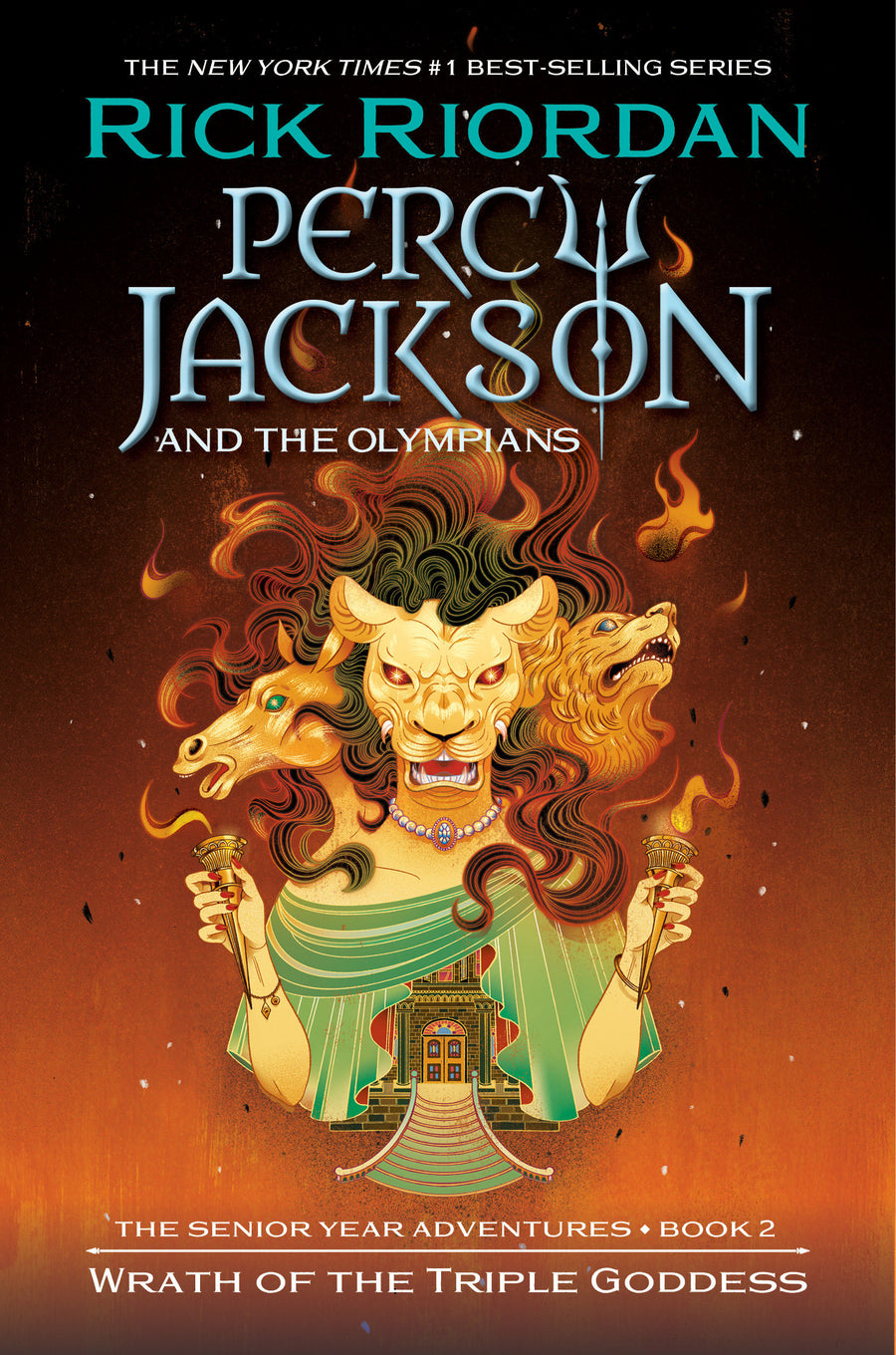 Percy Jackson and the Olympians: Wrath of the Triple Goddess: The Senior Year Adventures, Book 2 — Cover