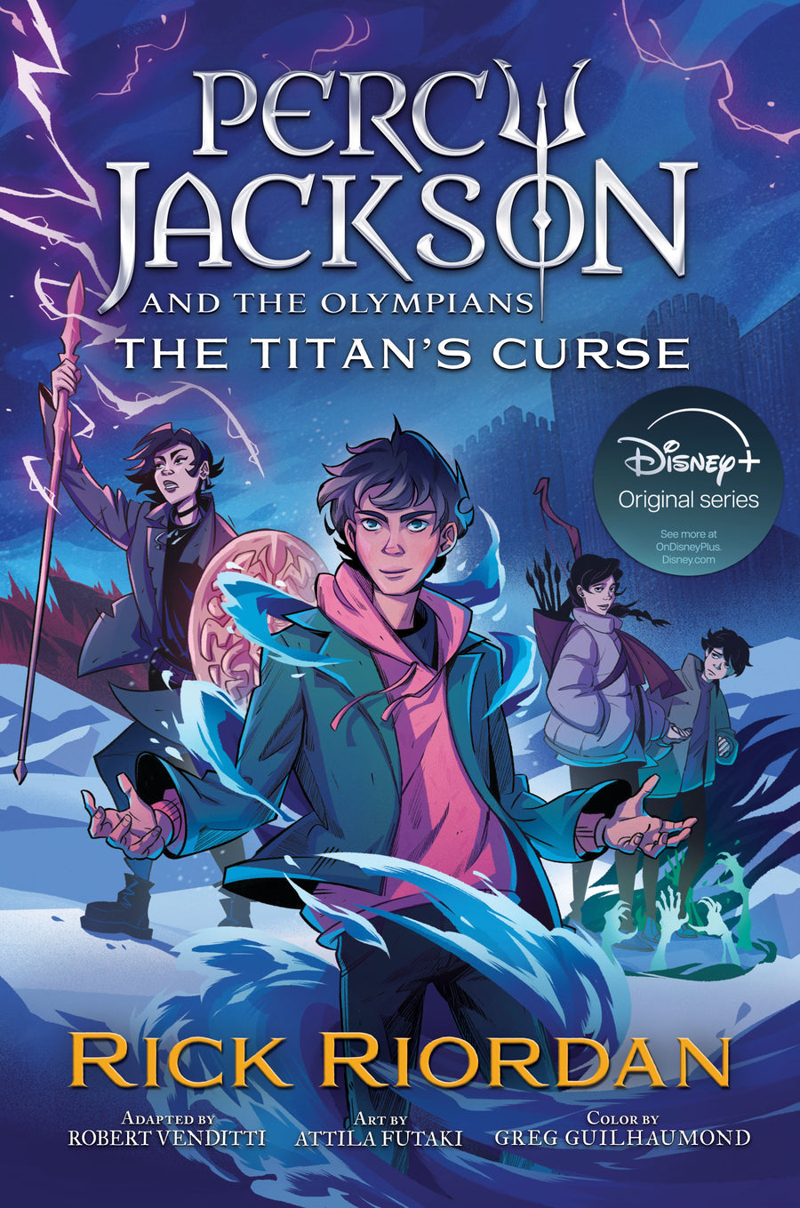 Percy Jackson and the Olympians: The Titan's Curse: The Graphic Novel — Cover