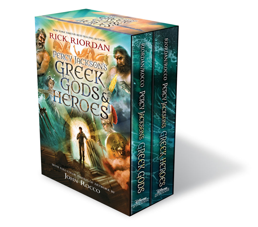 Percy Jackson's Greek Gods & Heroes Boxed Set — Cover