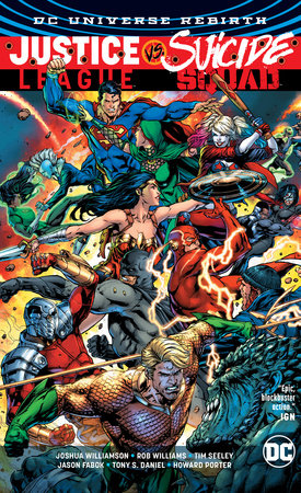 Justice League vs. Suicide Squad HC (Rebirth) - Cover