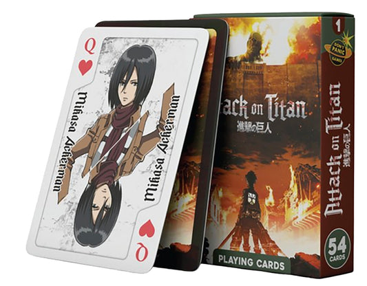 Attack On Titan - Playing Cards - Cover