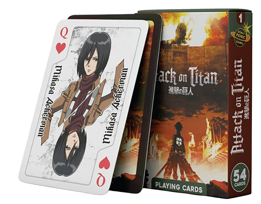 Attack On Titan - Playing Cards - Cover