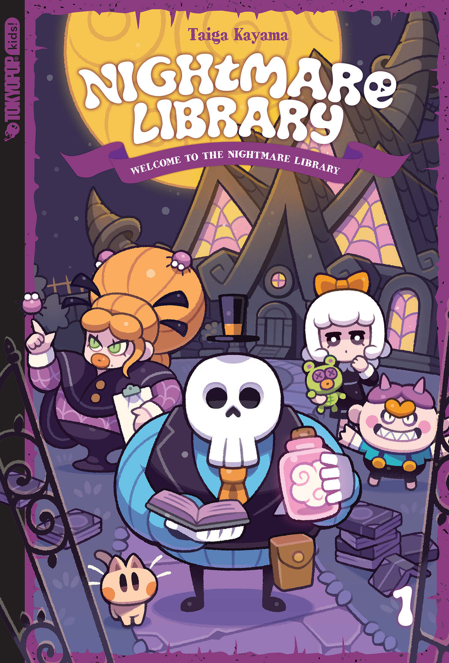 Nightmare Library, Book 1: Welcome To the Nightmare Library - Cover