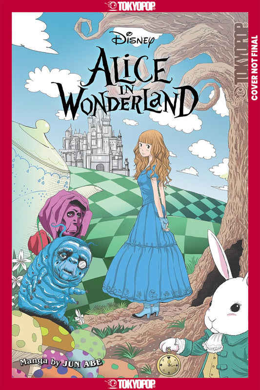 Disney Manga Tim Burton's Alice in Wonderland (Spanish) — Cover
