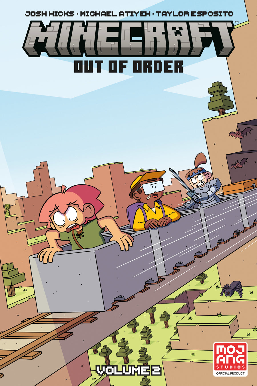 Minecraft: Out of Order Volume 2 — Cover