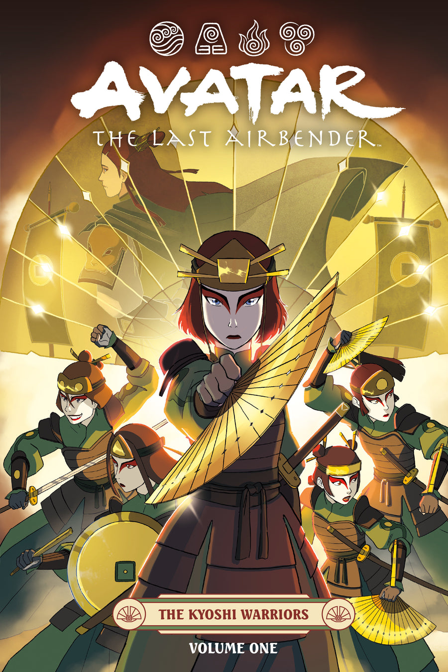 Avatar: the Last Airbender - the Kyoshi Warriors Volume 1 — Cover