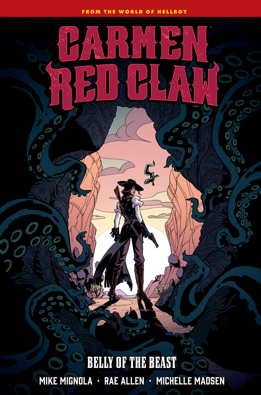 Carmen Red Claw: Belly of the Beast - Cover