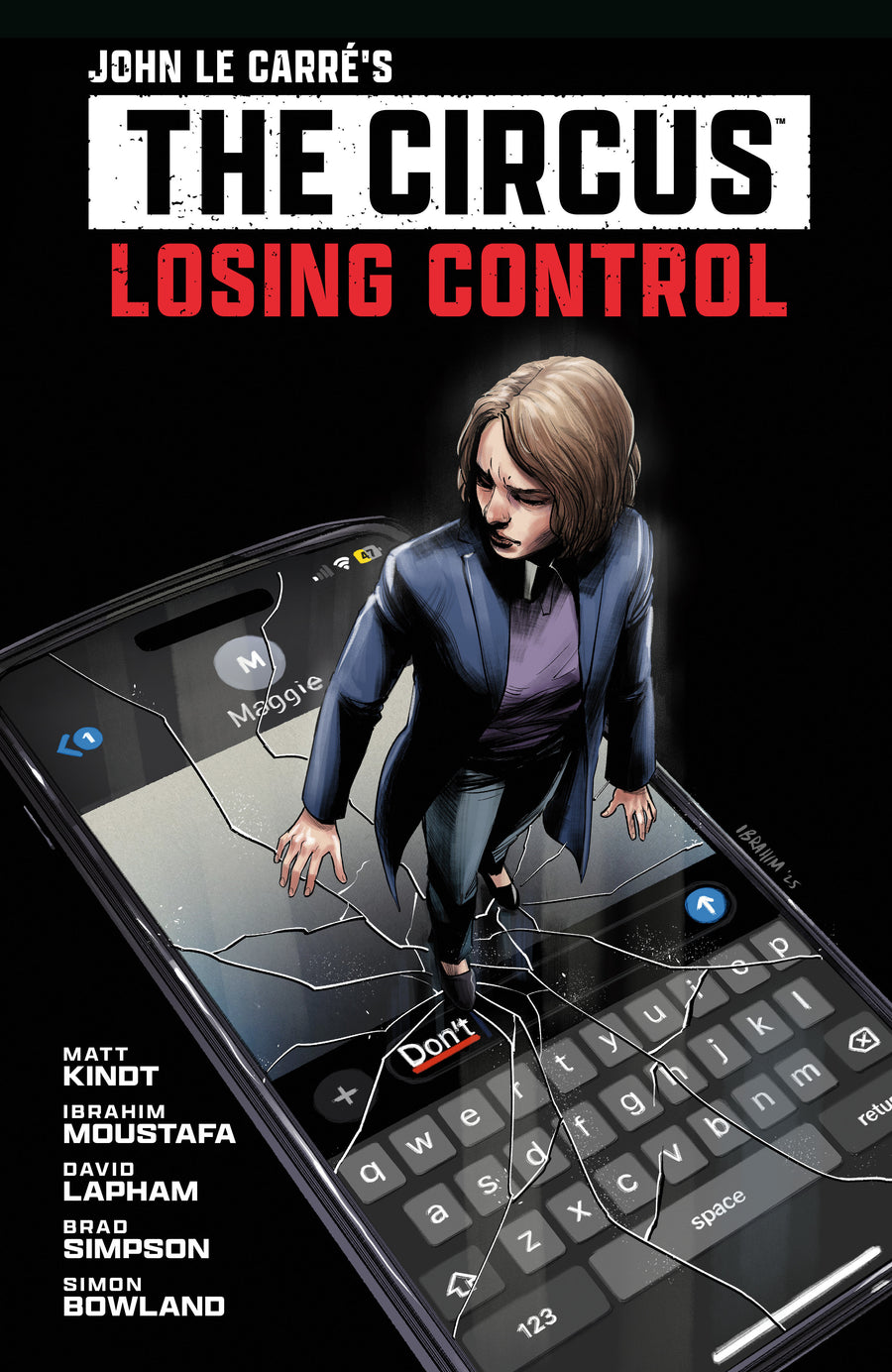 John Le Carre's: The Circus - Losing Control Volume 1 (Graphic Novel) — Cover
