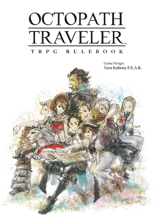 Octopath Traveler Trpg Rulebook - Cover