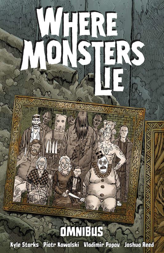 Where Monsters Lie Omnibus — Cover