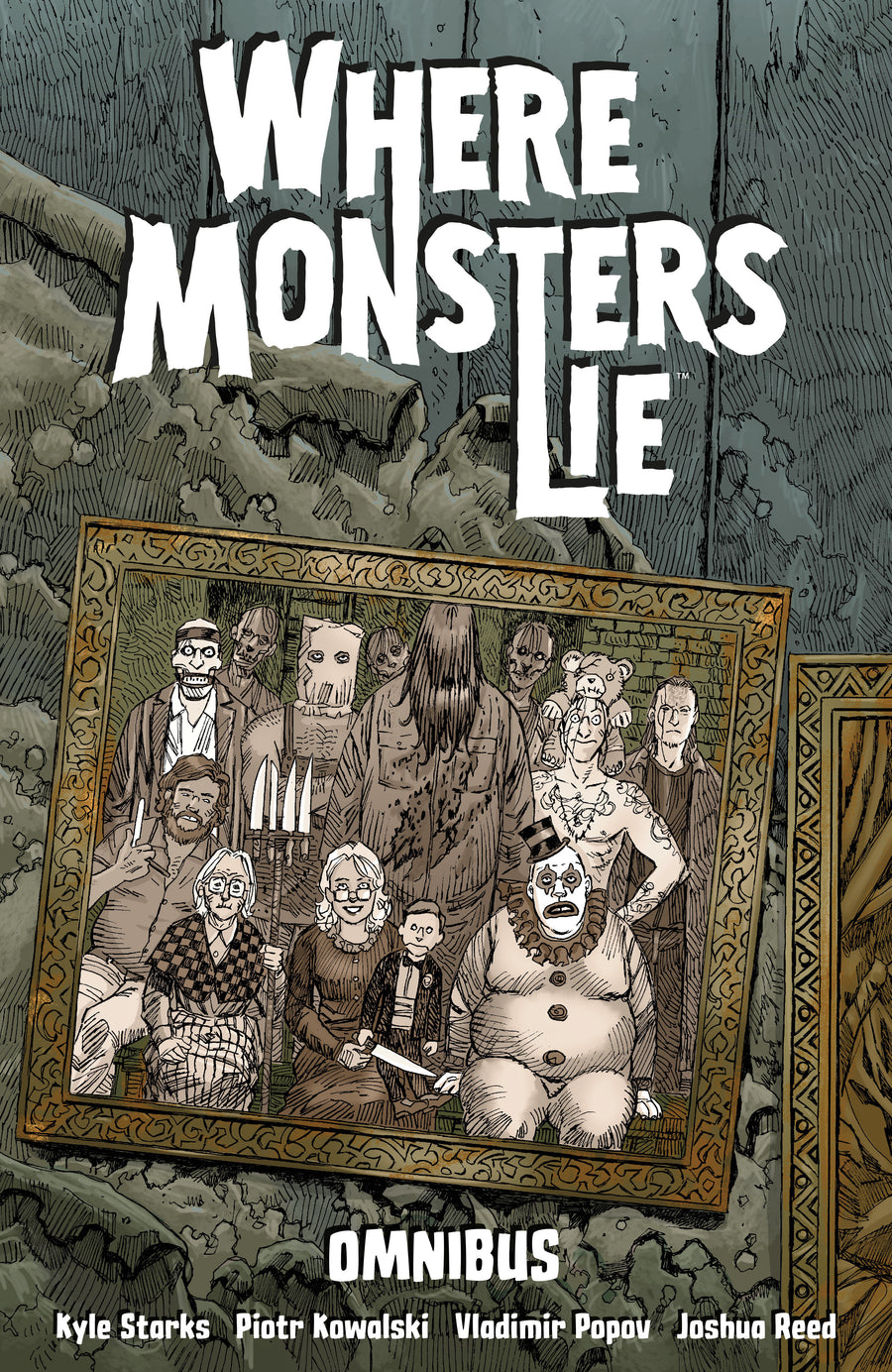 Where Monsters Lie Omnibus — Cover