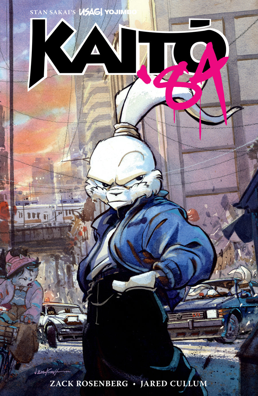 Usagi Yojimbo: Kaito '84 — Cover