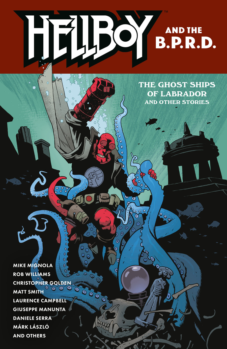 Hellboy and the B.p.r.d.: The Ghost Ships of Labrador and Other Stories - Cover