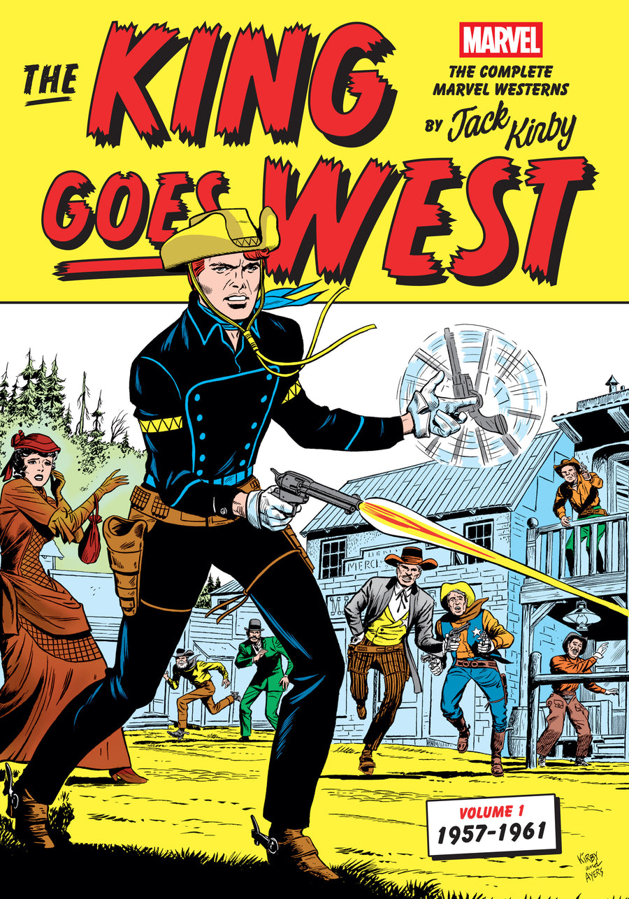 The King Goes West: The Complete Marvel Westerns by Jack Kirby Volume 1 - 1957-1961 — Cover