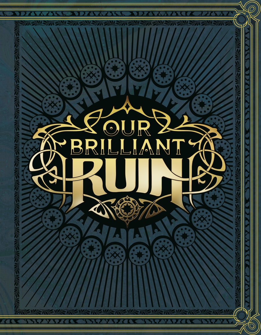 Our Brilliant Ruin Ttrpg Rulebook - Cover