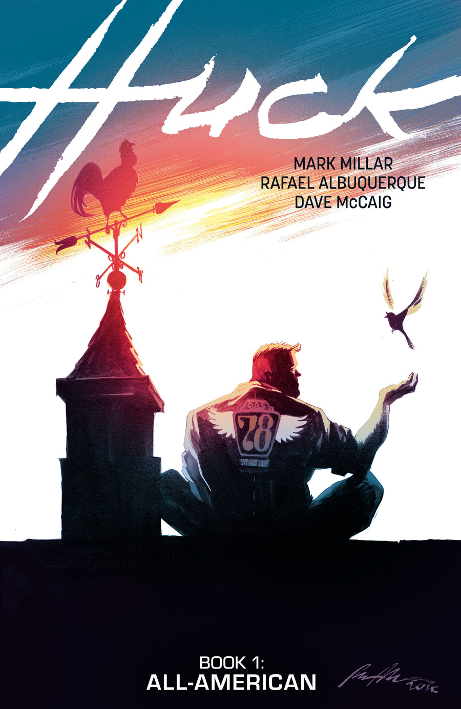 Huck Volume 1: All-American - Cover