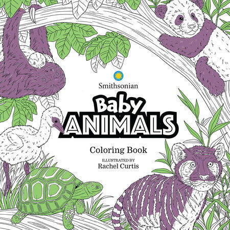 Bébés animaux : un livre de coloriage du Smithsonian