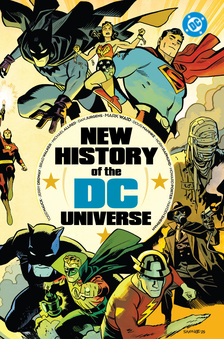 New History of the DC Universe — Cover