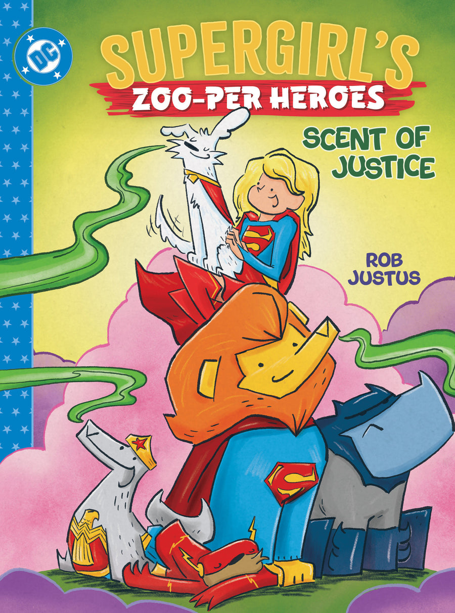 Supergirl's Zoo-Per Heroes: Scent of Justice — Cover