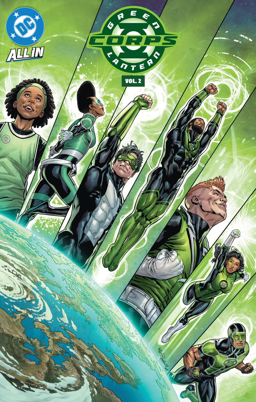 Green Lantern Corps Vol. 2: A New World - Cover