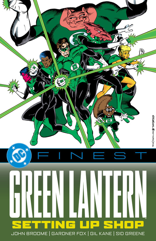 DC Finest: Green Lantern: Setting Up Shop - Cover