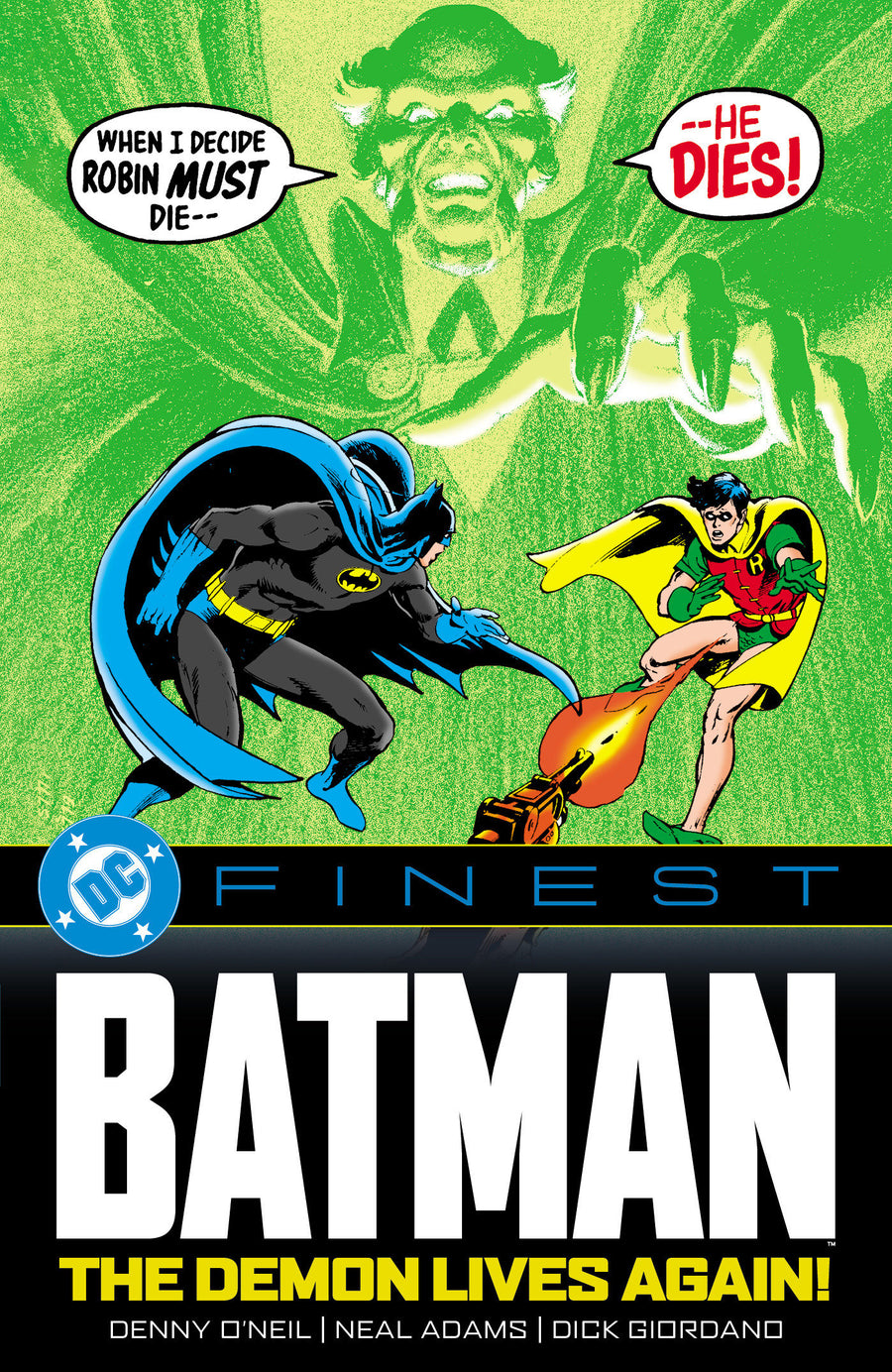 DC Finest: Batman: The Demon Lives Again! - Cover