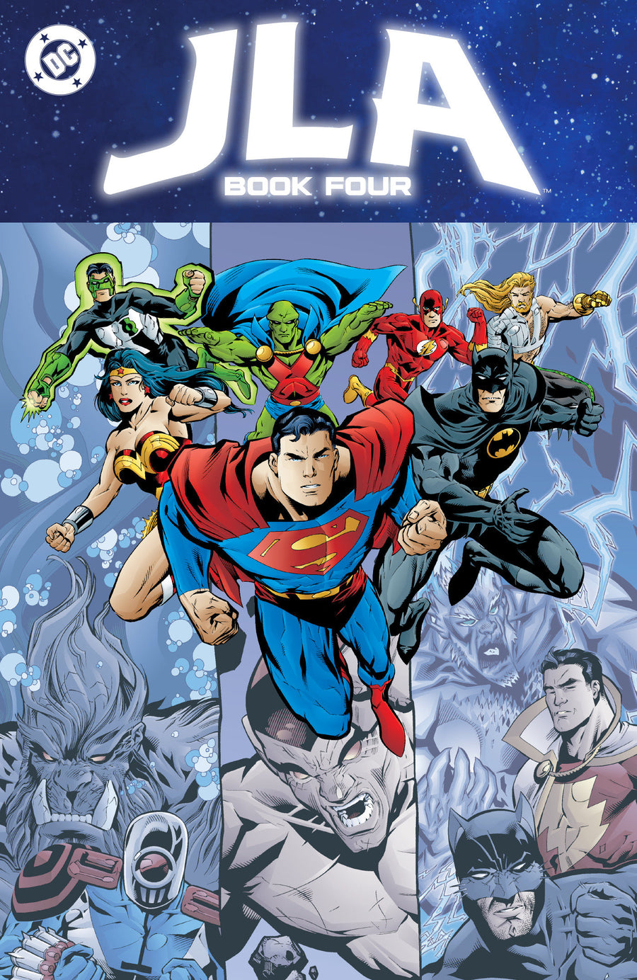 JLA Book Four — Cover