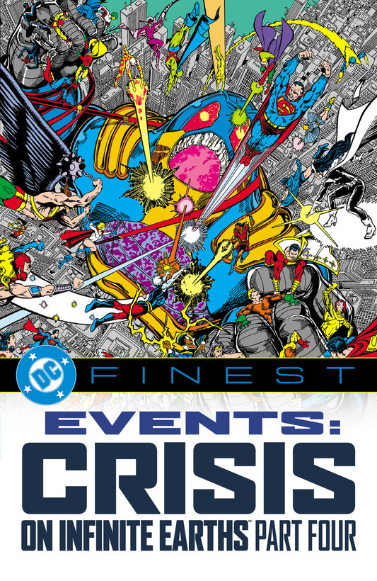 DC Finest: Events: Crisis On Infinite Earths Part Four — Cover