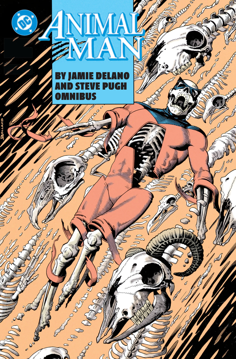 Animal Man by Jamie Delano and Steve Pugh Omnibus — Cover