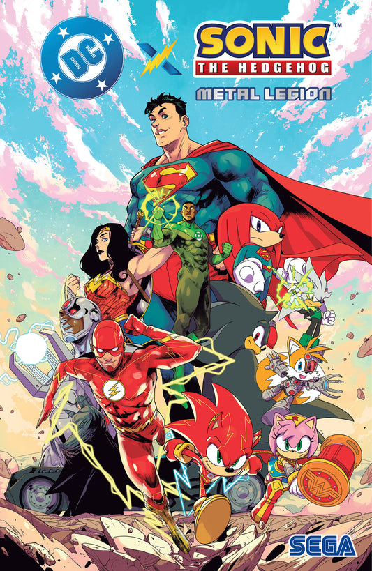 DC x Sonic the Hedgehog: Metal Legion — Cover