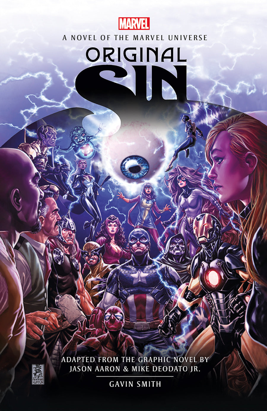 Marvel's Original Sin Prose Novel — Cover