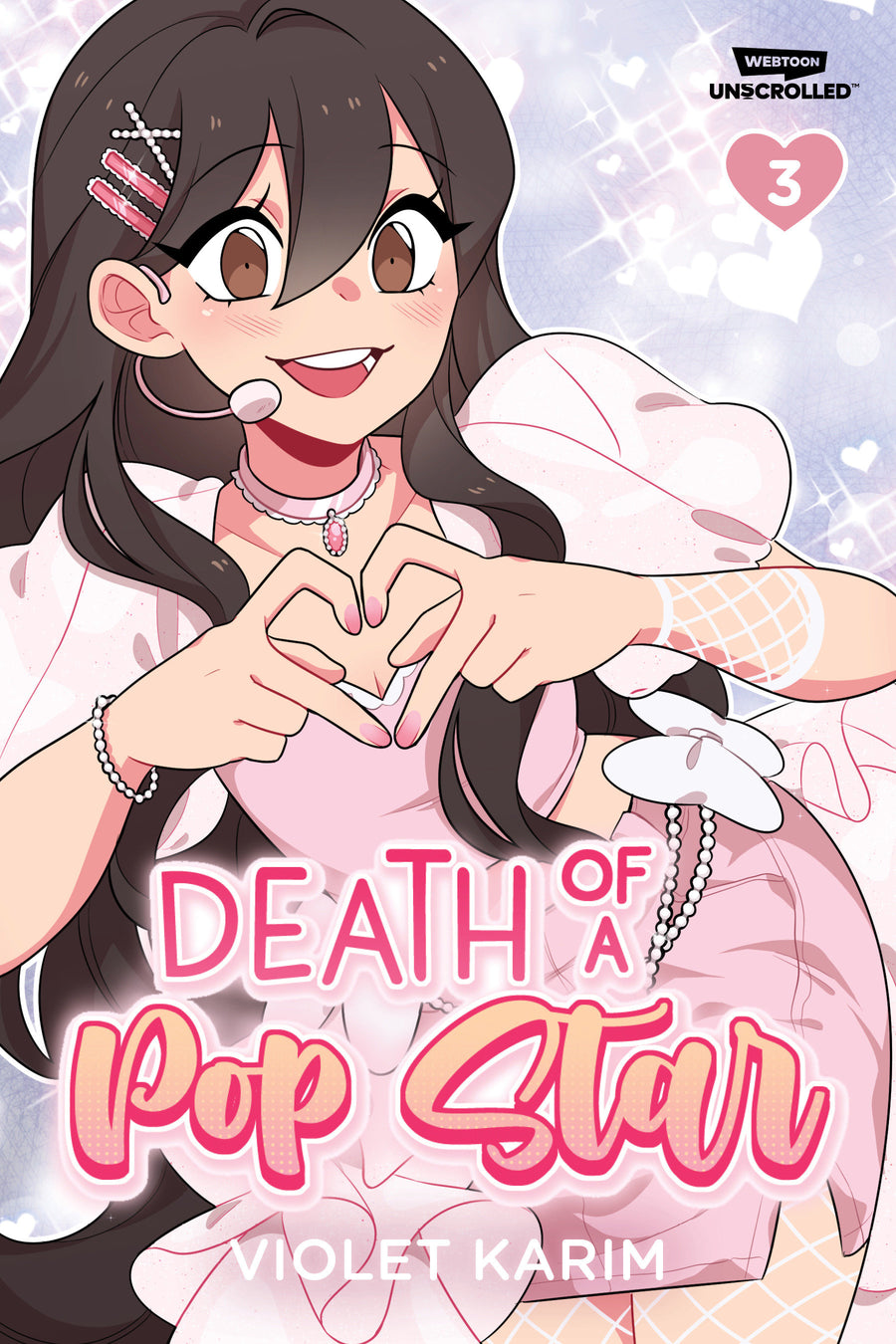Death of a Pop Star, Vol. 3: A Webtoon Unscrolled Graphic Novel — Cover