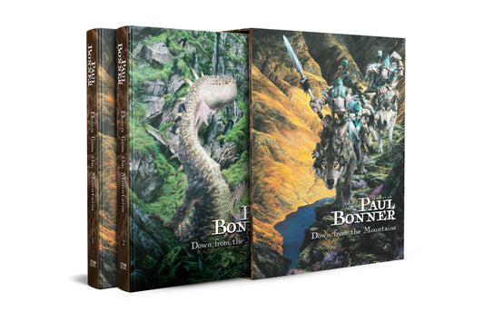 The Art of Paul Bonner: Down From the Mountains — Cover