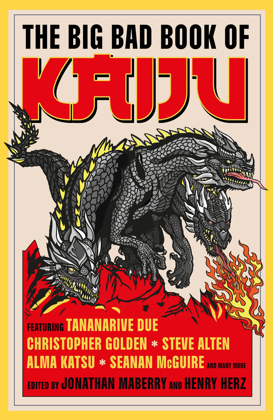 The Big Bad Book of Kaiju - Cover