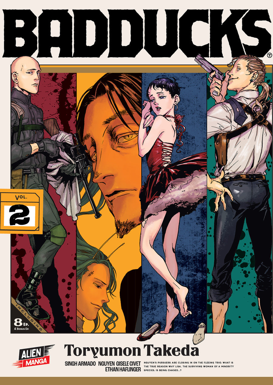 Badducks, Vol. 2 — Cover