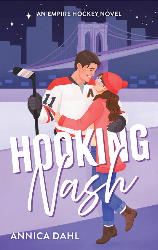 Hooking Nash: A Spicy Hockey Romance — Cover