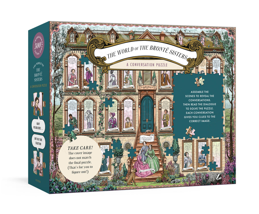 The World of the Bronte Sisters: A Conversation Puzzle: 500-Piece Puzzle: A Jigsaw Puzzle For Adults - Cover