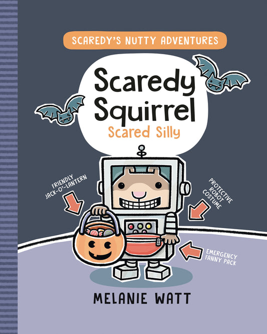 Scaredy Squirrel Scared Silly - Cover