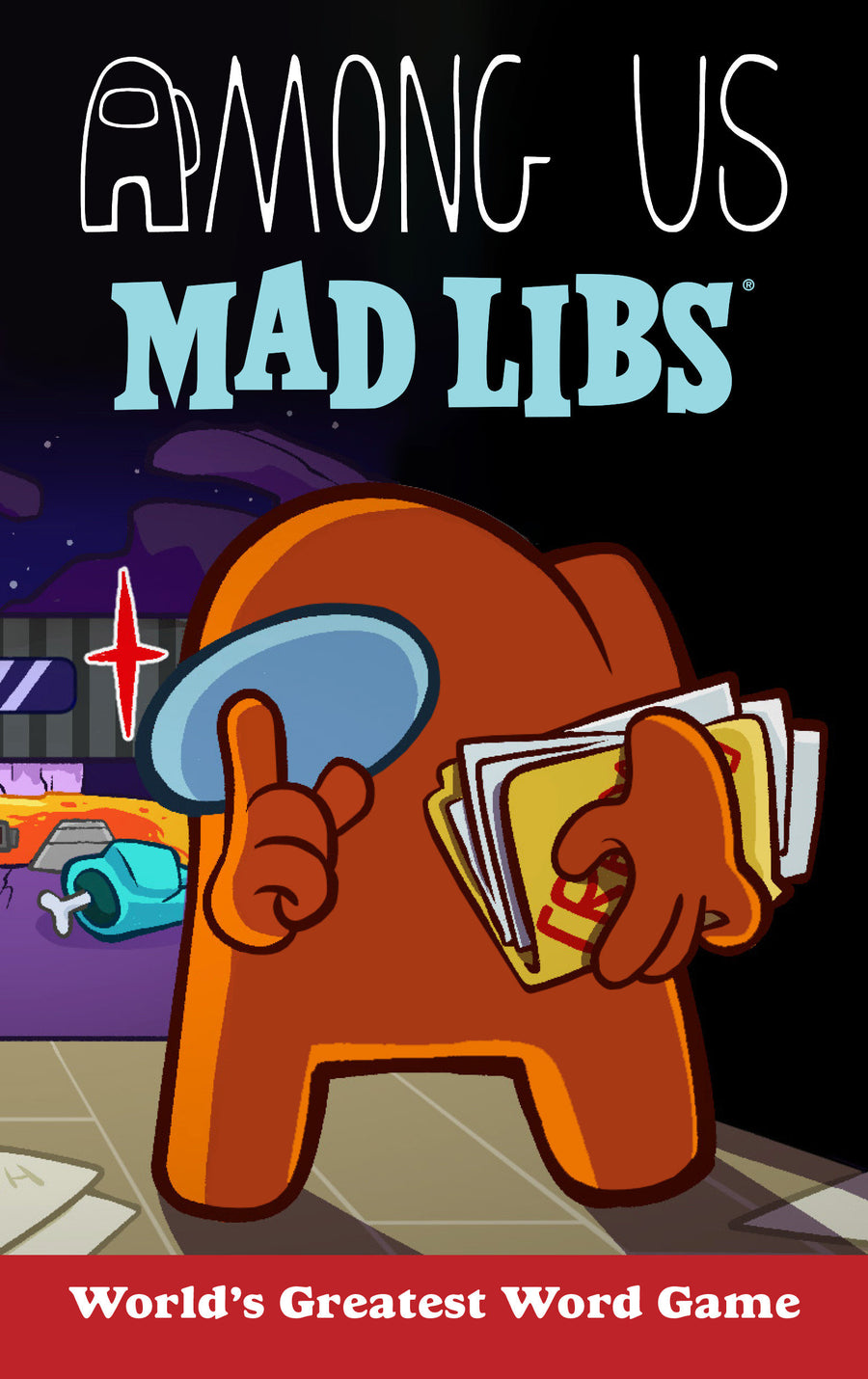 Among Us Mad Libs - Cover