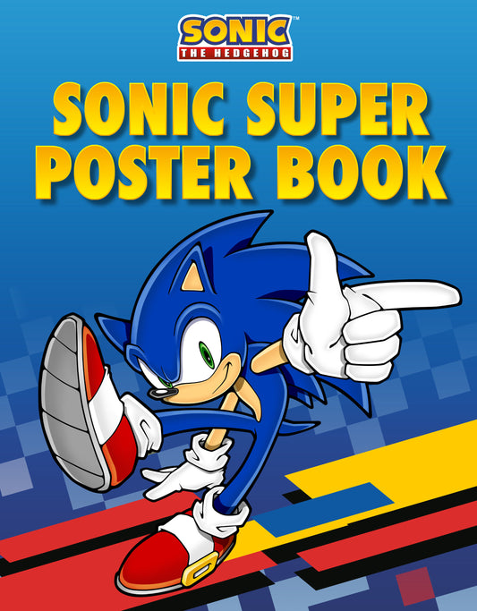 Sonic the Hedgehog: Sonic Super Poster Book — Cover
