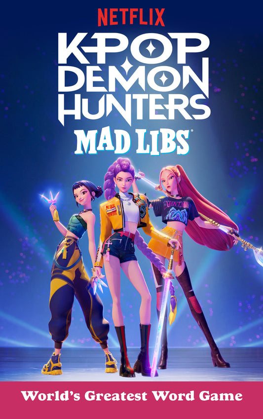 Kpop Demon Hunters Mad Libs — Cover