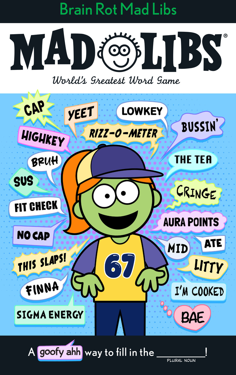 Brain Rot Mad Libs - Cover