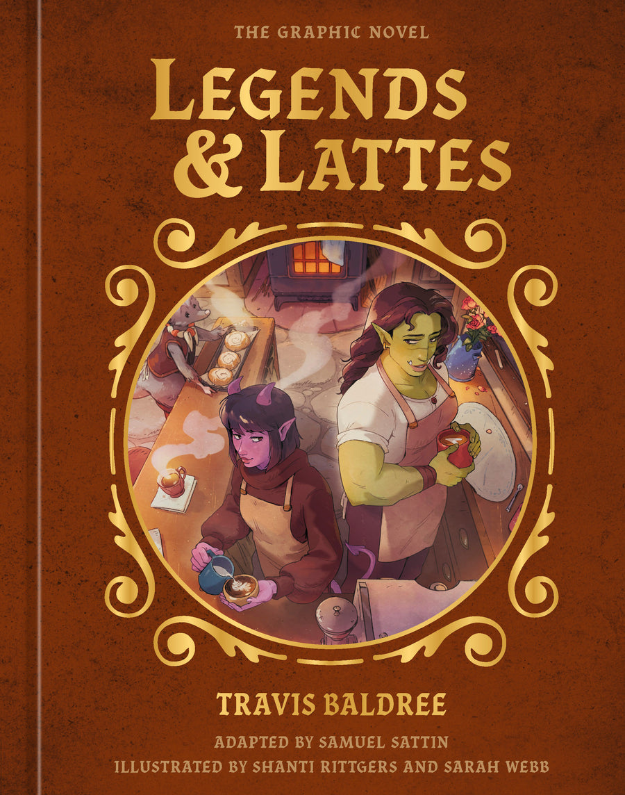 Legends & Lattes: The Graphic Novel (Deluxe Signed Edition) — Cover
