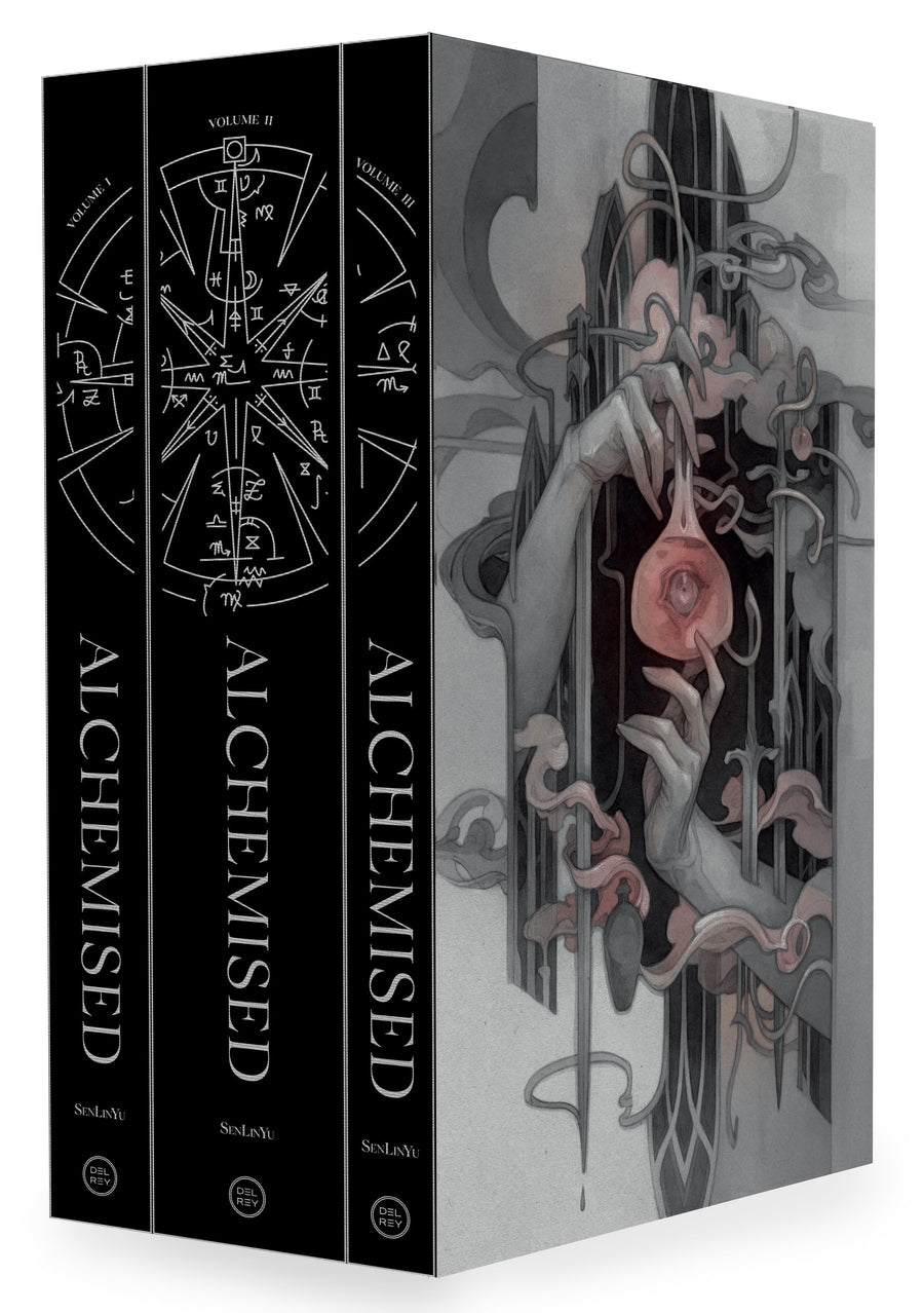 Alchemised (Deluxe Three-Volume Slipcase Edition) — Cover