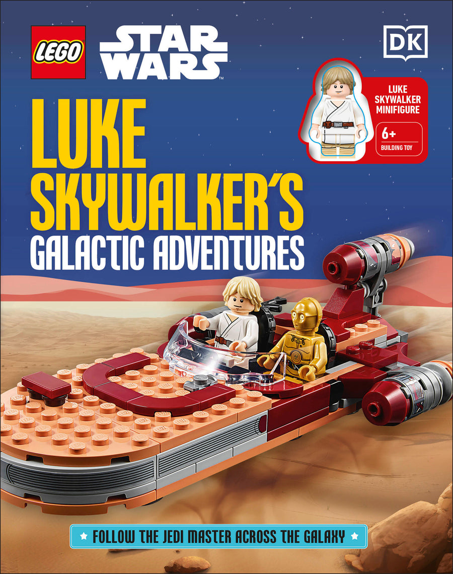 Lego Star Wars Luke Skywalker's Galactic Adventures - Cover