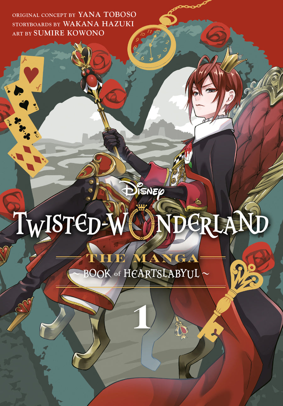 Twisted-Wonderland: Book of Heartslabyul (The Manga), Vol. 1 - Cover