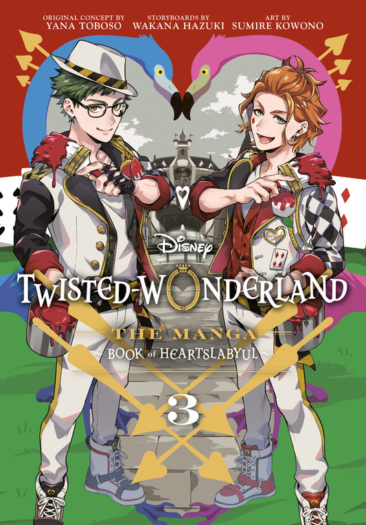 Twisted-Wonderland: Book of Heartslabyul (The Manga), Vol. 3 - Cover