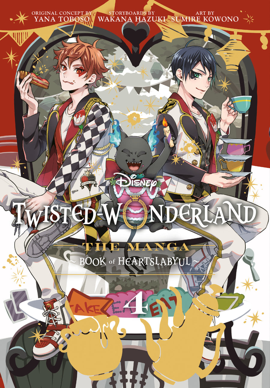 Twisted-Wonderland: Book of Heartslabyul (The Manga), Vol. 4 - Cover
