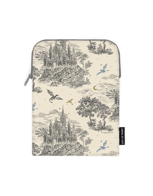 Rebecca Yarros's Fourth Wing: Basgiath Toile Book Sleeve — Cover