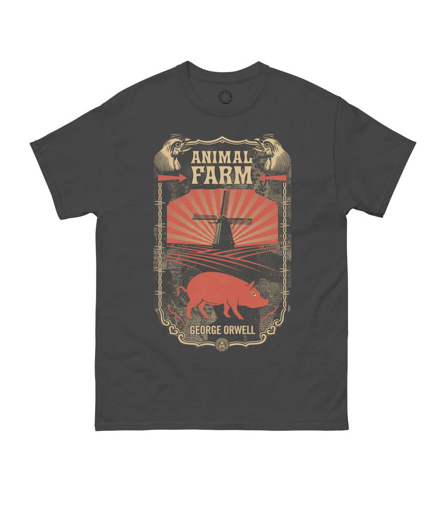 Obey: George Orwell's Animal Farm Unisex T-Shirt Small — Cover